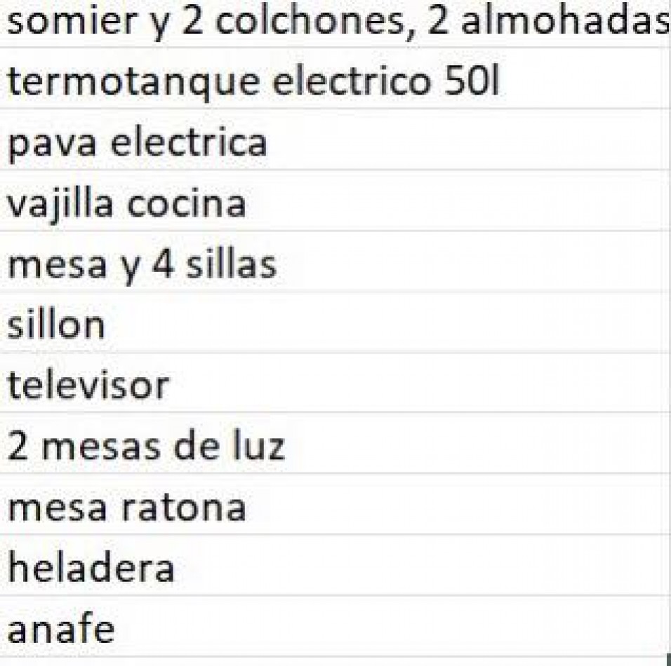 DEPARTAMENTO OLMOS Y MAIPU 1 DOR AMPBLADO ELECTRICO